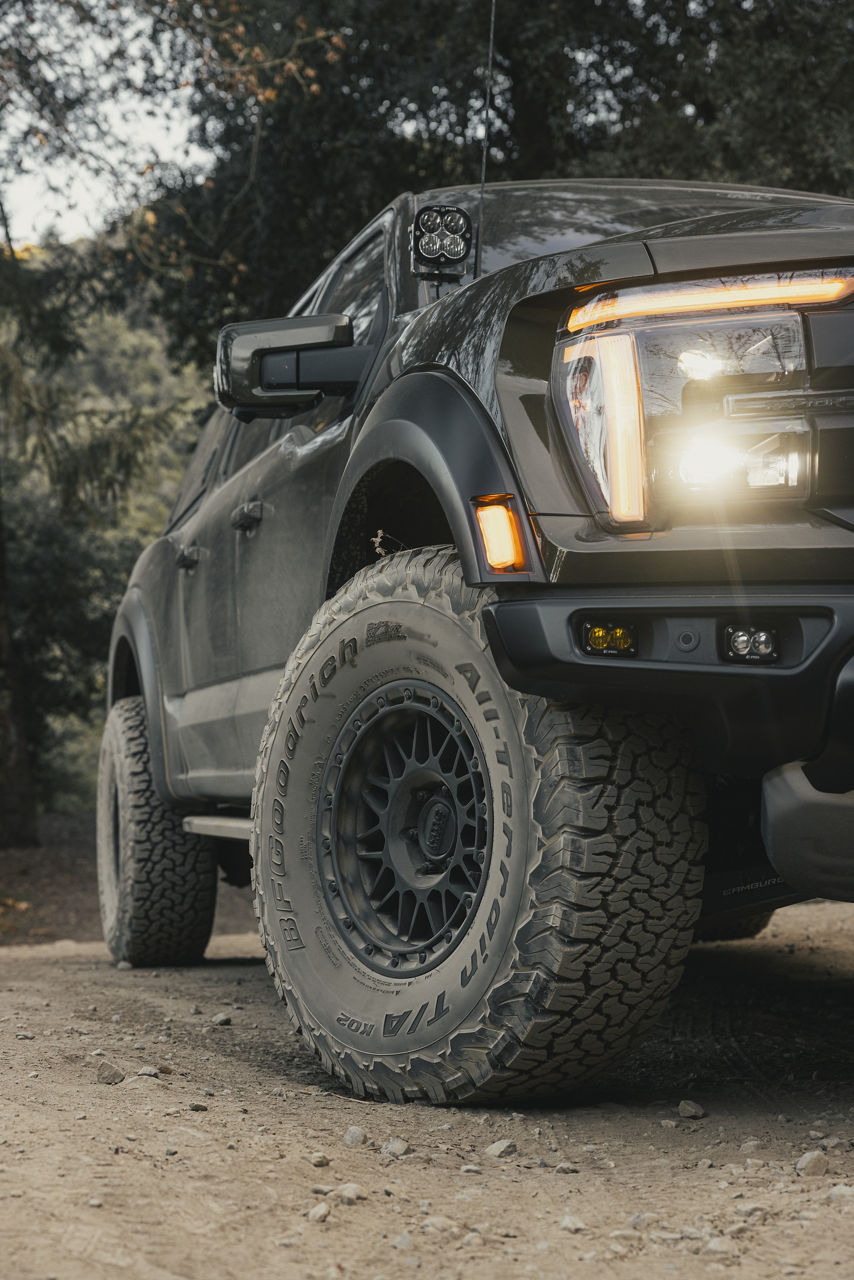 2025 Ford F150 Raptor R - KMC ATTACK - Black | KMC Wheels